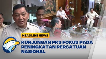 [HEADLINE NEWS, 17/10] Menhan Sjafrie Sjamsoeddin Terima Kunjungan Elite dari PKS