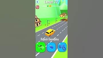 🚕Shape Shift Level 27 @rajeshgameplay #shorts #viral #trending #shapeshifting #youtubeshorts #games