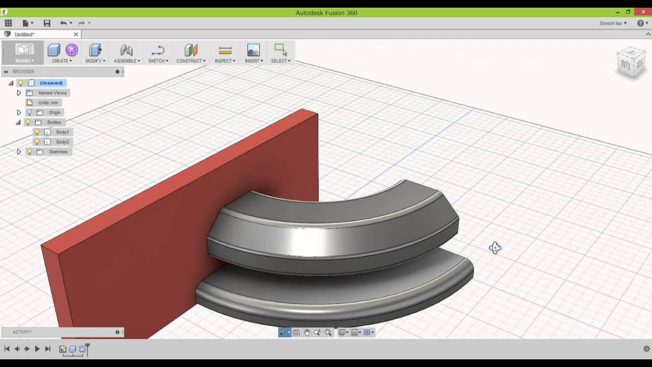 Fusion360 Create Revolve Youtube