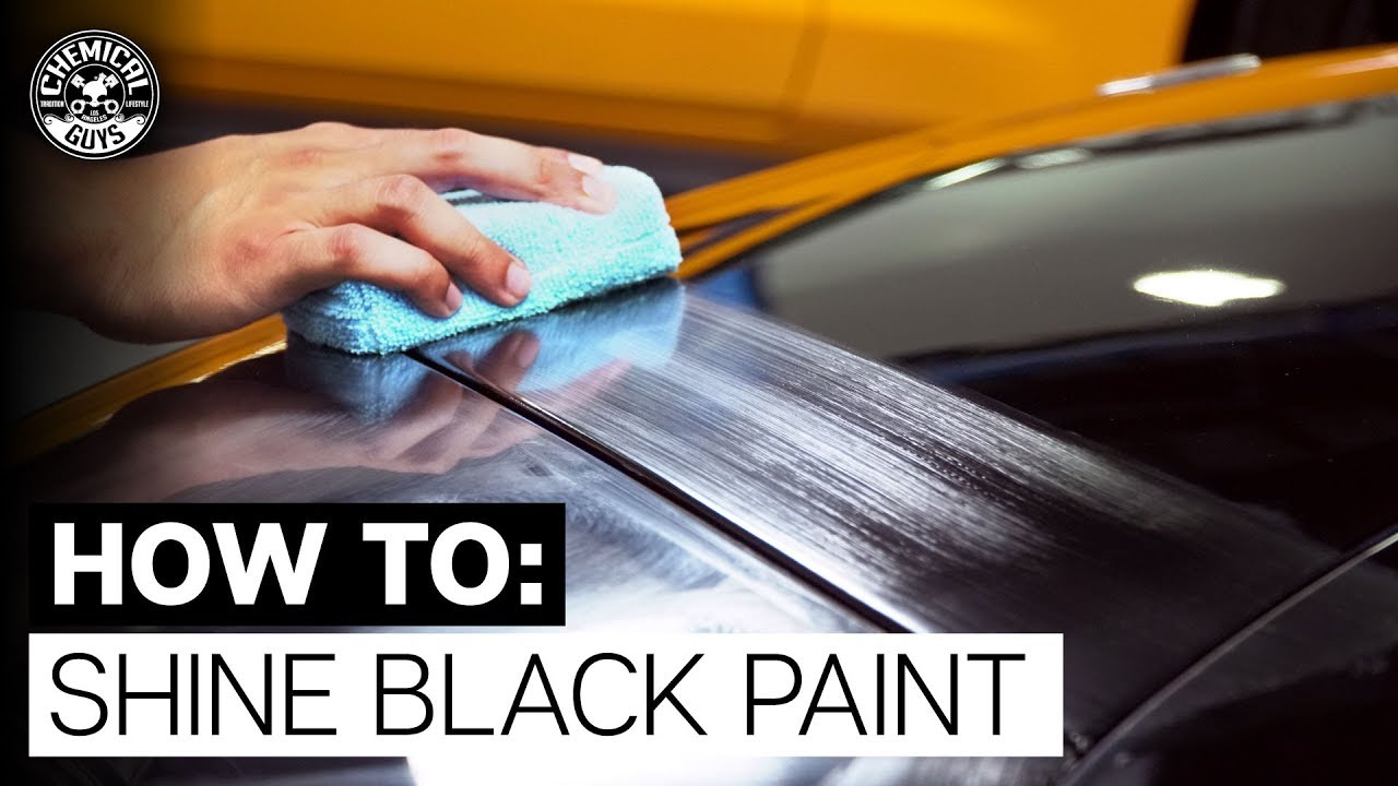 What yalls go to for sports car especially black paint for glaze