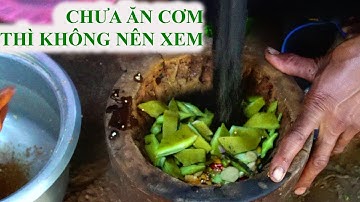 CÀ ĐẮNG GIÃ VỚI QUẢ LÚC LẮC - KHÔNG NÊN COI KHI CHƯA ĂN CƠM NHÉ CÁC BẠN
