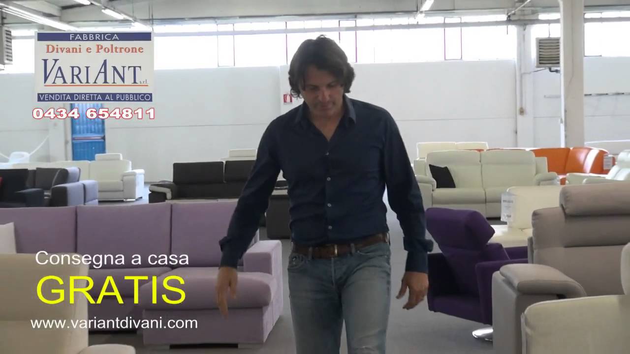 Variant divani youtube Divani di qualita prezzi