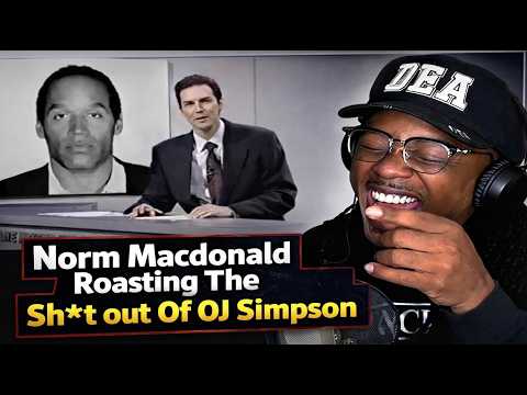Norm Macdonald ROASTING OJ Simpson… This Was WILD  (First Time Watching)