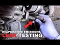 EVAPORATIVE EMISSIONS SMOKE TEST, FAILED LEAK DETECTION PUMP : 2013 TOYOTA COROLLA P043E P2402