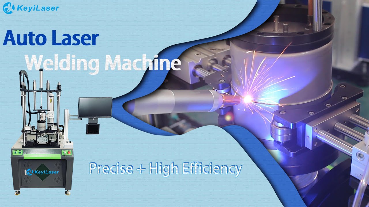 Automatic laser welding machine - YouTube