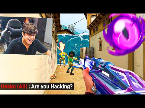 THEY CALLED ME A HACKER IN VALORANT 😮