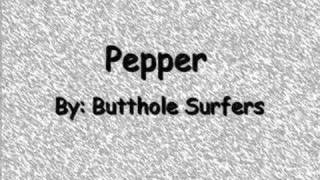 Pepper - Butthole Surfers chords