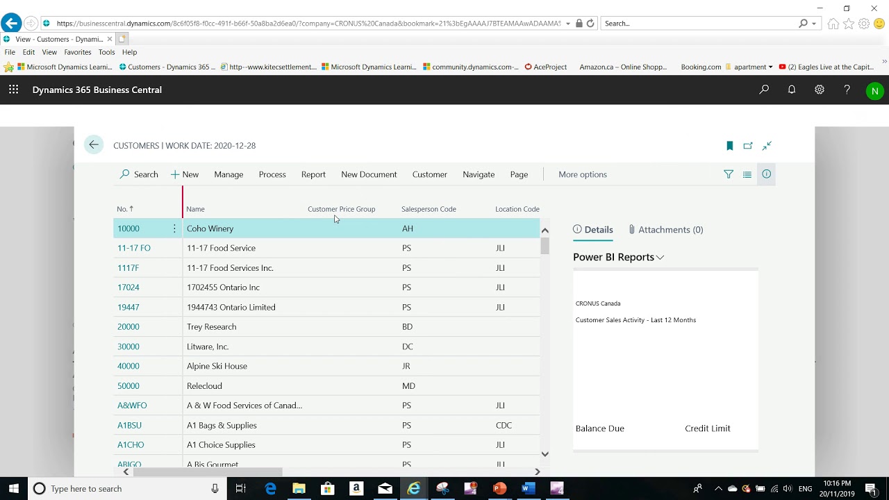 Personalization in Microsoft Dynamics Business Central - YouTube