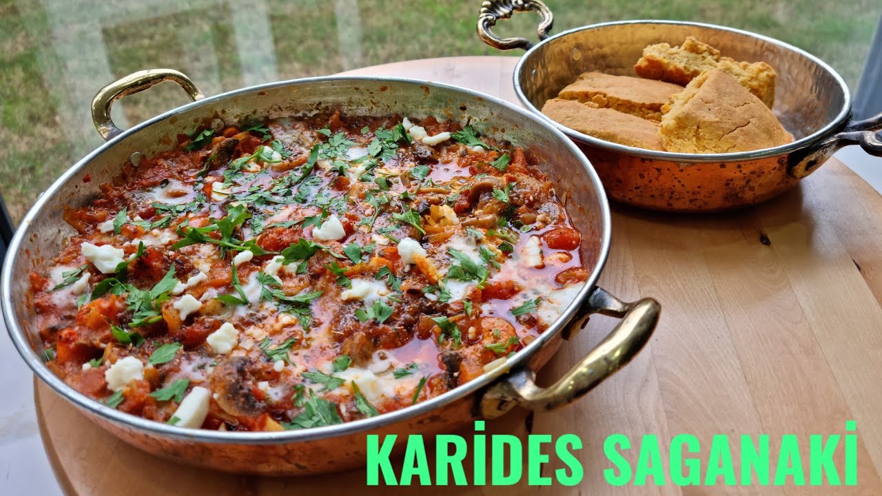 MÜTHİŞ RUM MEZESİ KARİDES SAGANAKİ / SHRIMP SAGANAKI 🦐🤌🥂