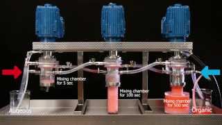 CINC counter current extraction with extended mixing time (Centrifugal Extractors)