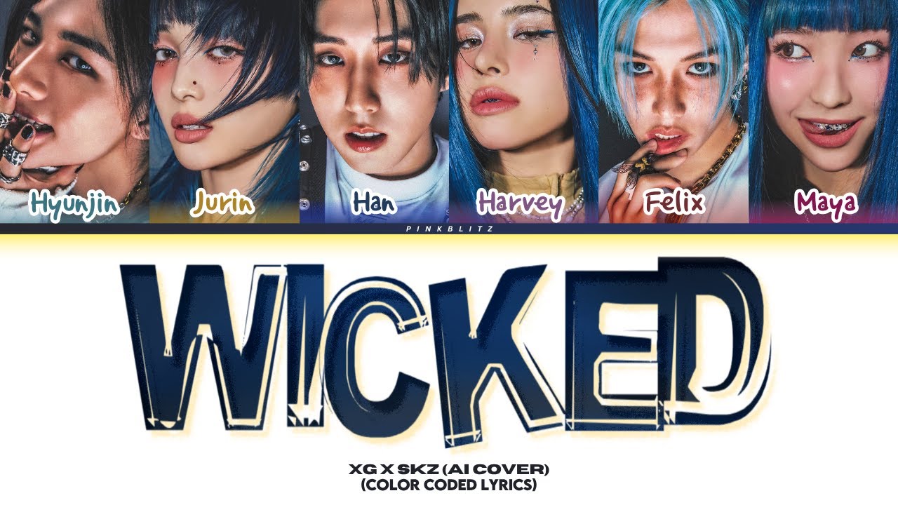 [AI COVER] 'WICKED' By ALLDAY PROJECT (XG/STRAY KIDS) Color Coded Lyrics