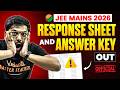 ❤️JEE 2026 Response Sheet Released 🚨 January Attempt ⚠️ Answer Key Challenge Window Open