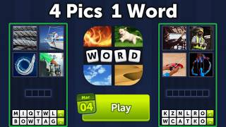 4 Pics 1 Word Daily Puzzle Answers March 4, 2026