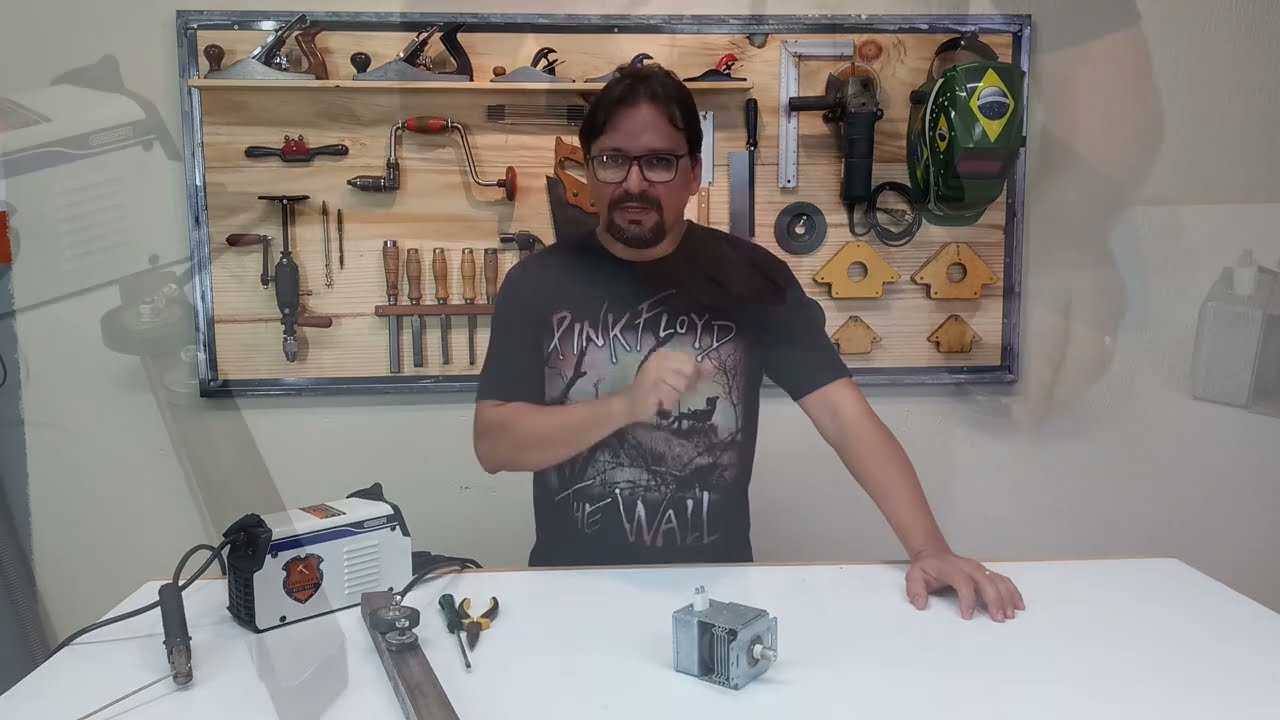 Como fazer Garra magnética para maquina de solda - Muito fácil