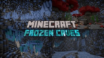 Minecraft Caves & Cliffs Update Biome Idea | Minecraft 1.17 | Minecraft Cave Update | Frozen Caves
