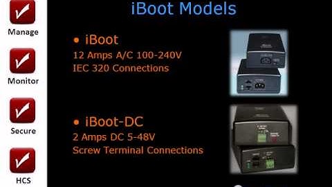 iBoot Network Support Products