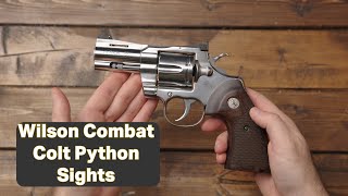 Colt Python/ Wilson Combat Sights
