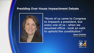 Rep. Diana DeGette Will Preside Over Impeachment Debate On Wednesday