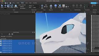 How to Rig unique creatures in Roblox|| DSOA|| Developer Guide