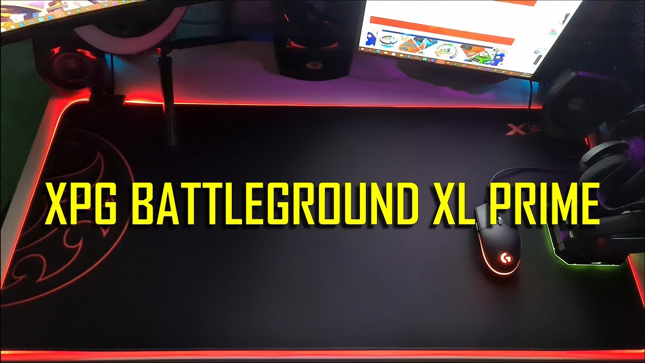 XPG BATTLEGROUND XL PRIME RGB GAMING EXTENDED LARGE MOUSE PAD
