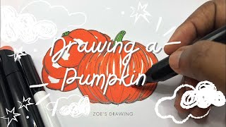 Information Easy Sketchbook Idea: Fun Pumpkin Drawing Tutorial Guide