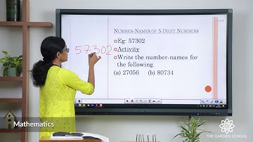 Grade 4 Mathematics Chapter 1 Class 1  5 and 6 digits part 2