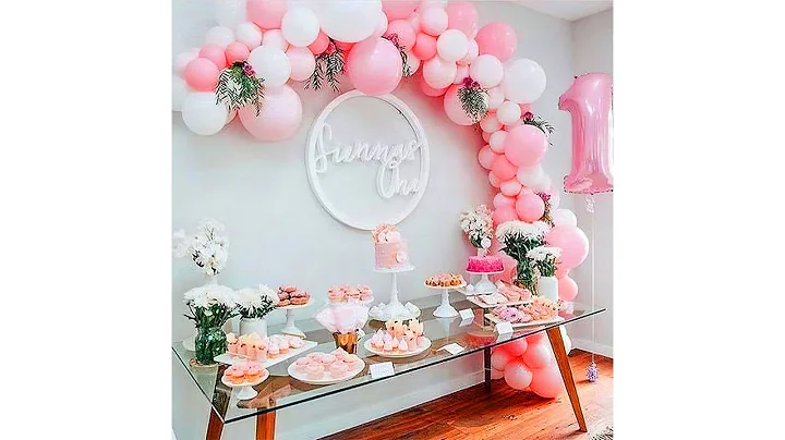 Girls Baby Shower Decorations, Valentines Balloons, Valentines Gifts for Her | PARTY WOO