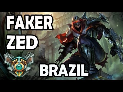 faker instagram SKT T1 Faker plays ZED vs AHRI MID Ranked Master Brazil