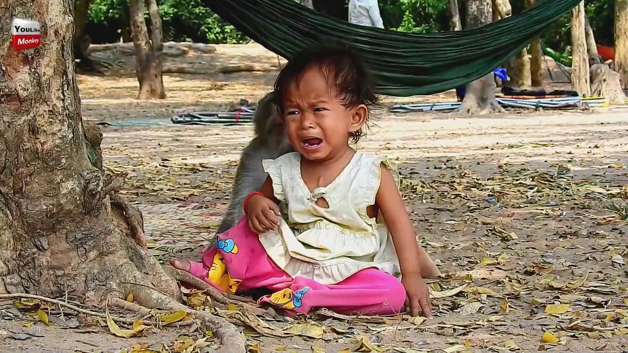 Strong Relationship Kid & Monkey  Lovely friends Animals with humans Youlike Monkey 1302