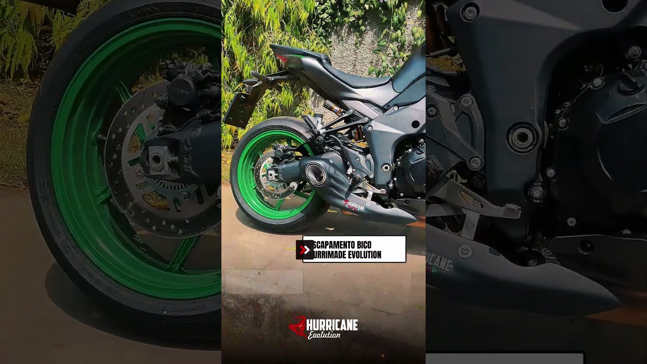 Capa do vídeo Escapamento Bico Hurrimade Evolution Kawasaki Z 1100