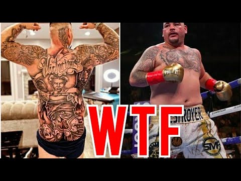 Andy Ruiz Jr boasts several tattoos on his body but what do they all mean   The US Sun  The US Sun