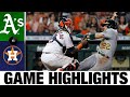 Athletics vs. Astros Game Highlights (7/7/21) | MLB Highlights