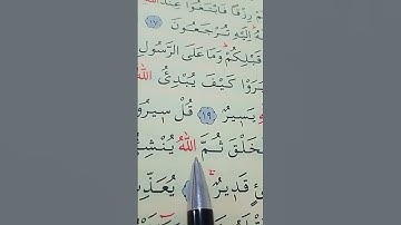 سورة العنكبوت الأية 18 إلى 21 بصوت سعد الغامدي