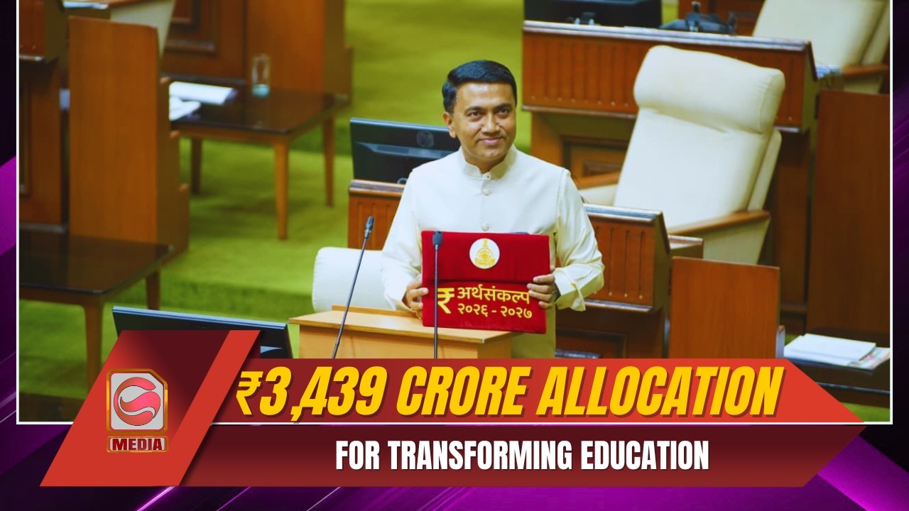 Viksit Goa Budget 2026-27: ₹3,439 Crore Allocation for Transforming Education