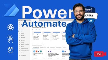 [1ª Live aberta🔓] Dê os primeiros passos até o domínio na automação com o Microsoft Power Automate