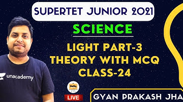 Light Part-3 | Theory with MCQ | Class-24 | Supertet Junior | Gyan Prakash Jha
