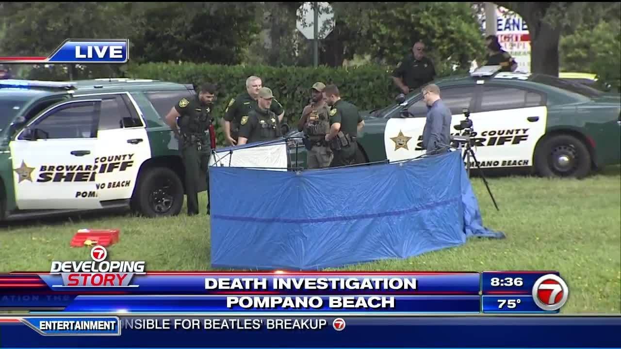 Death investigation underway after body found in Pompano Beach - YouTube