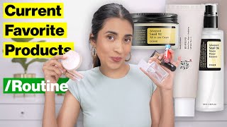 💛❤️Current Favourite Makeup, Skincare, Haircare & Current Favourite Routine | Making This Monthly