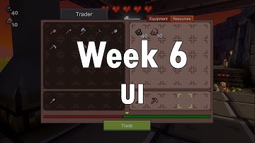 Dwarf Block Devlog week #6 - User interface