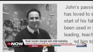Music teacher facing child molestation charges