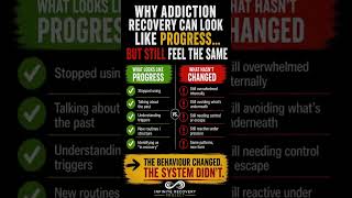 👉 Why addiction recovery can look like progress… but still feel the same