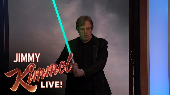 Star Wars Fan Adam Scott Surprised by His Idol Mar...