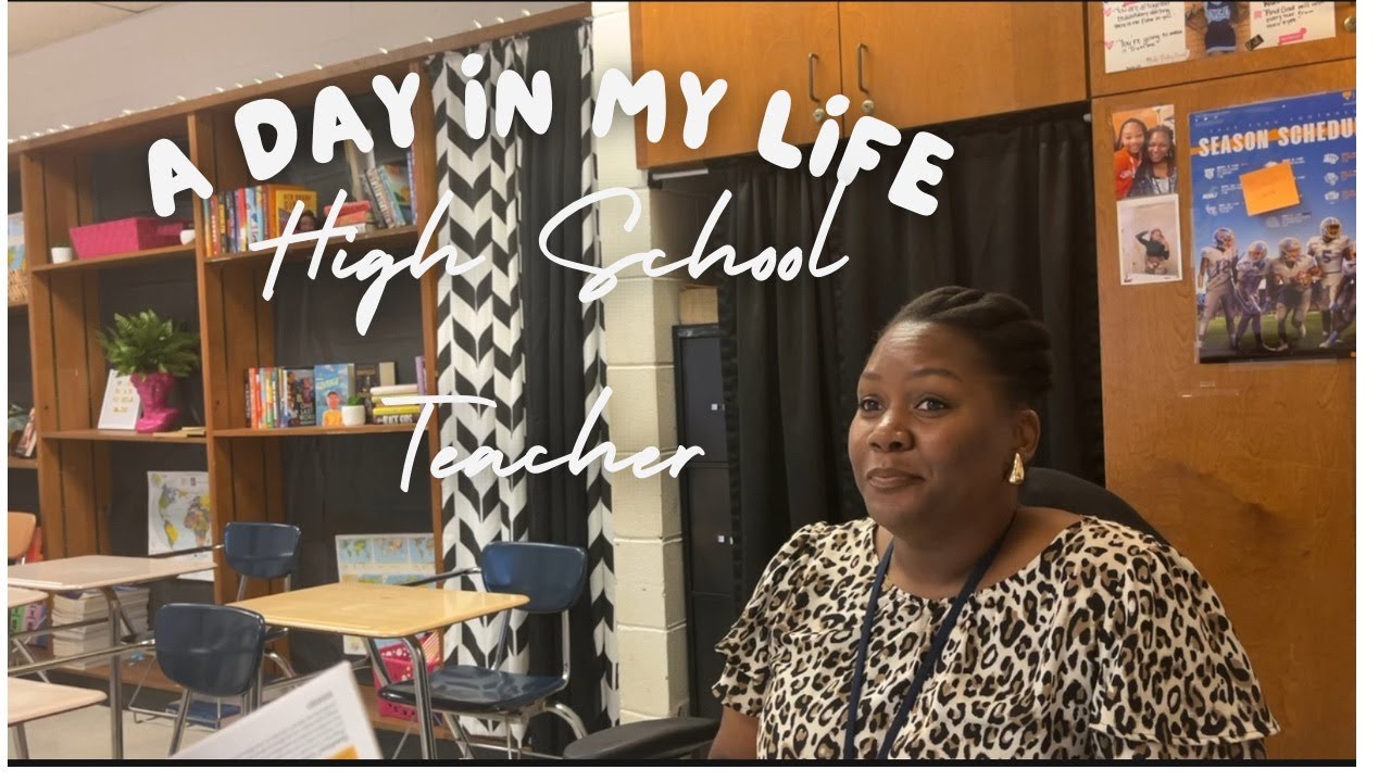 A Day in the Life of a High School Teacher | Classroom Vlog |Real ...