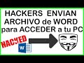 HACKEADO con un ARCHIVO WORD en WINDOWS | Seguridad Informática | Kali Linux