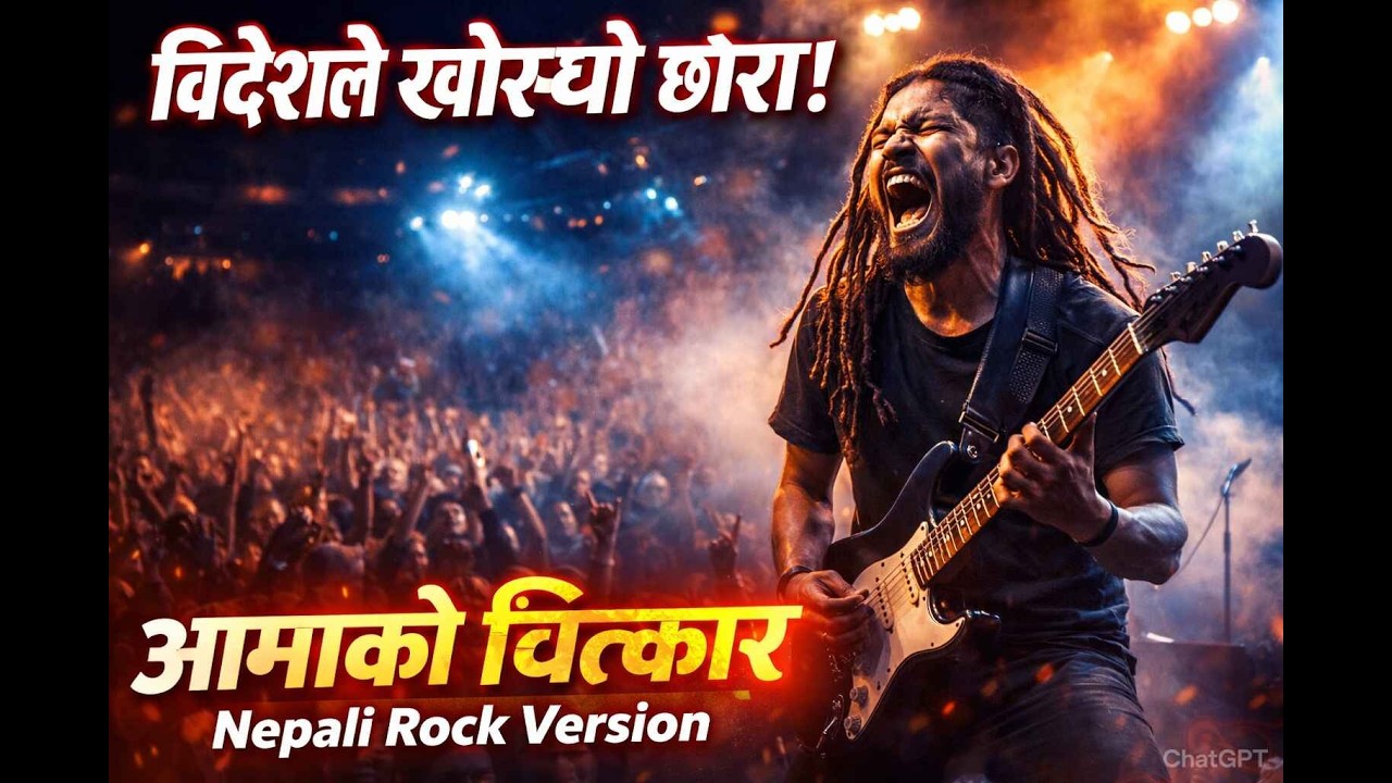 आमाको चित्कार 😢 | Powerful Nepali Rock Song | Bidesh Theme