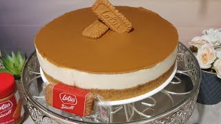 اسرع والذ شيزكيك اللوتس في العالم?بدون جيلاتين وبدون فرن روعة/tarta de lutos