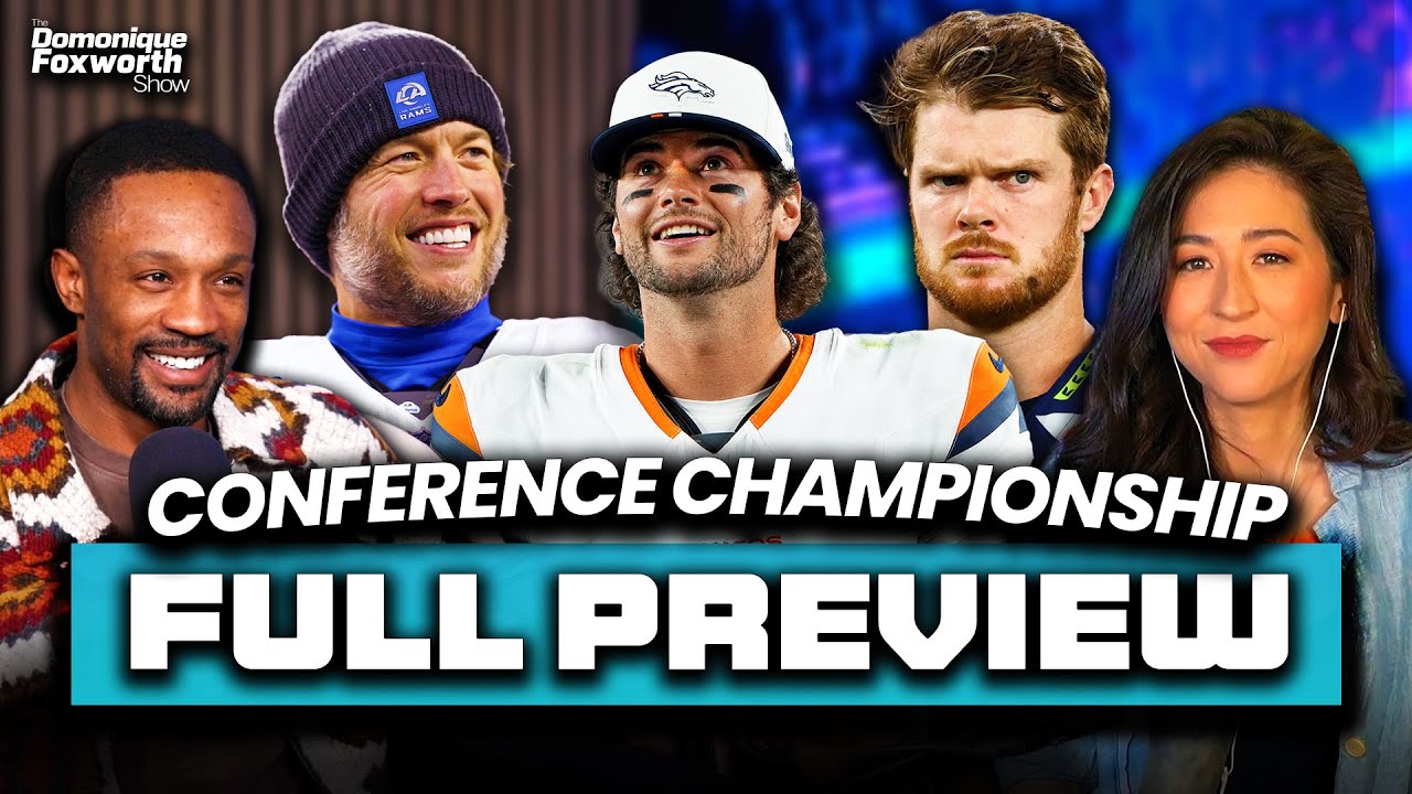 Rams-Seahawks preview + Jarrett Stidham expectations with Mina Kimes | The Domonique Foxworth Show