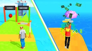 Run Rich 3D 🤑💰 Pro Max Level - All Levels Gameplay iOS, Android Walkthrough RR3D1GP4