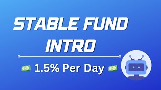 🔎 Stable Fund Intro - First Impression