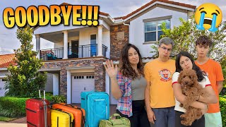 Dizendo adeus para nossa casa - último vídeo (Emocionante) - Família Maria Clara e JP